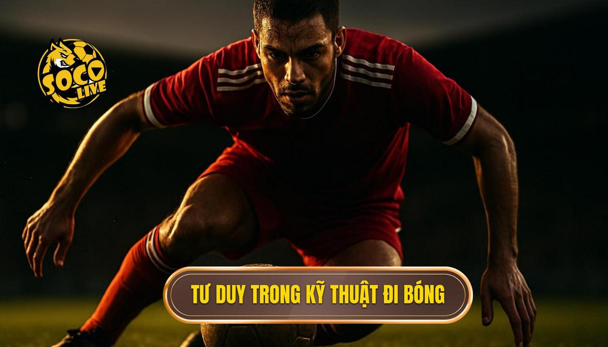 Bản chất tư duy trong kỹ thuật đi bóng qua người
