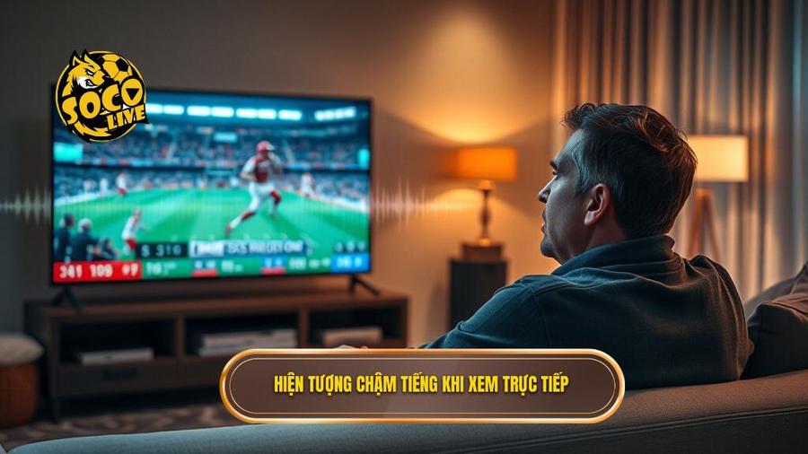 Hiện tượng chậm tiếng khi xem trực tiếp