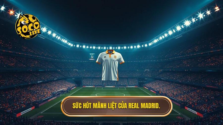 Sức hút mãnh liệt của Real Madrid.