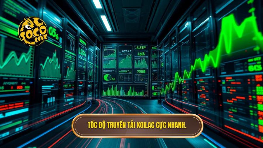 Tốc độ truyền tải Xoilac cực nhanh.