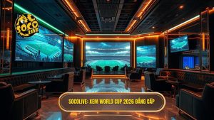 Socolive Xem World Cup 2026: Trực Tiếp 4K, Không Giật Lag