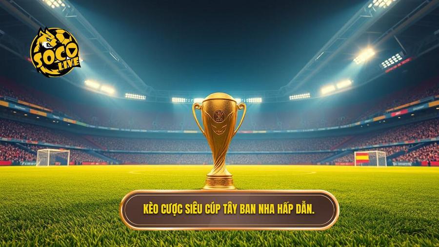 Sức hút khó cưỡng của kèo cược siêu cúp Tây Ban Nha