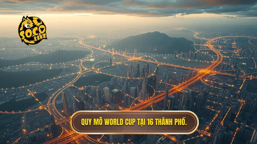 Quy mô chưa từng có: 3 quốc gia, 16 thành phố