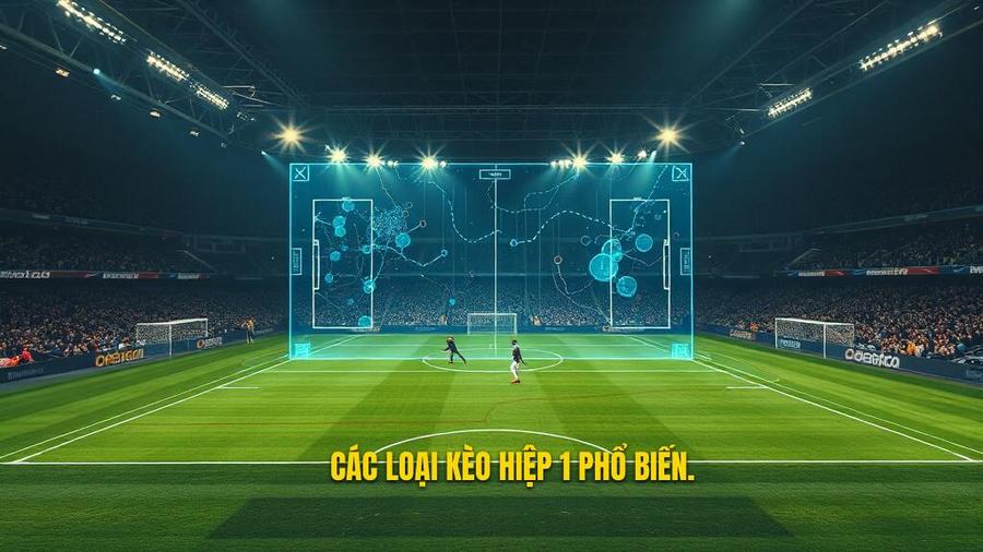 2. Các loại kèo hiệp 1 phổ biến.