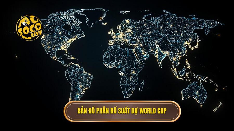 Phân bổ suất tham dự cho các châu lục