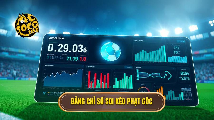 3. Bảng chỉ số soi kèo phạt góc
