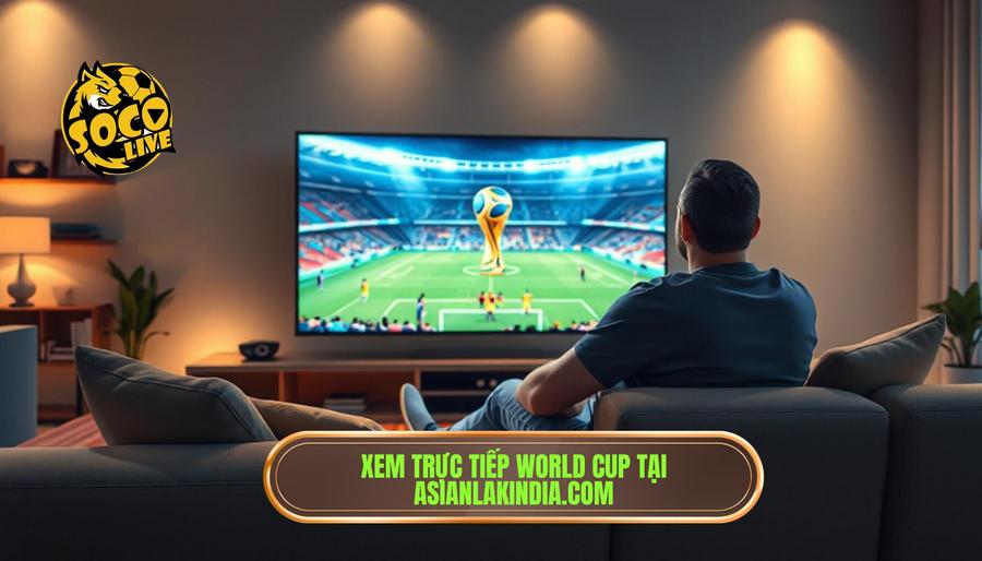 Hướng dẫn cách xem socolive trực tiếp World Cup tại asianlakindia.com